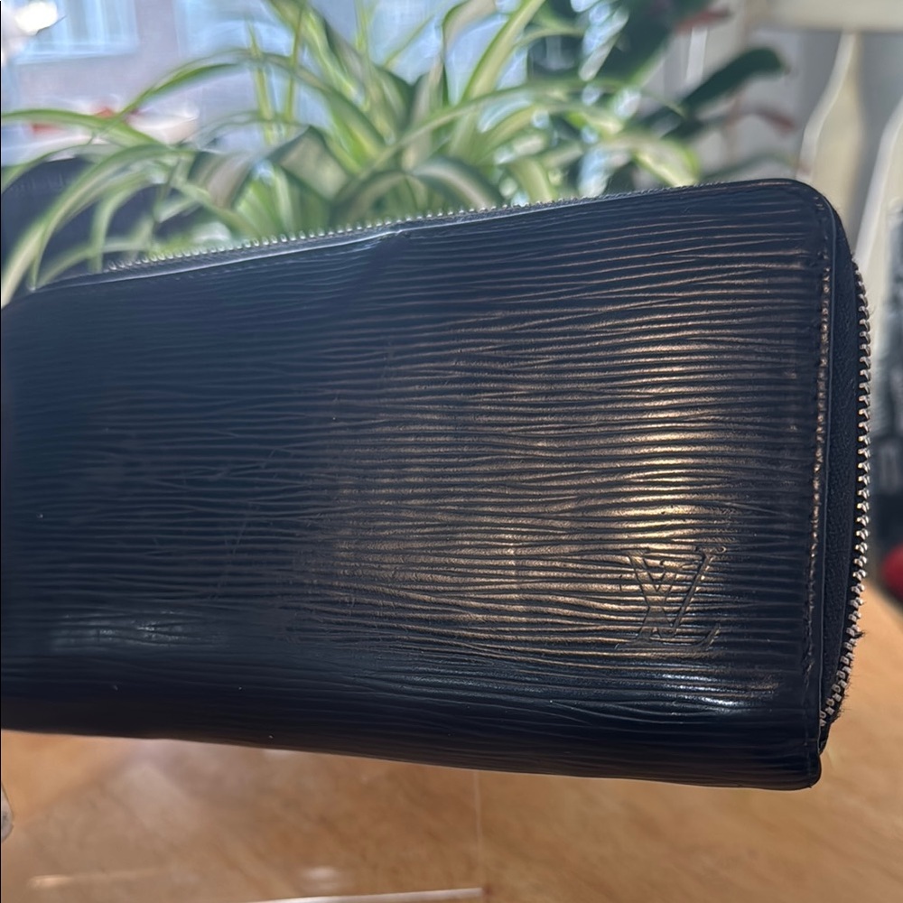 Louis Vuitton Black Epi Wallet